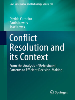 cover image of Conflict Resolution and its Context